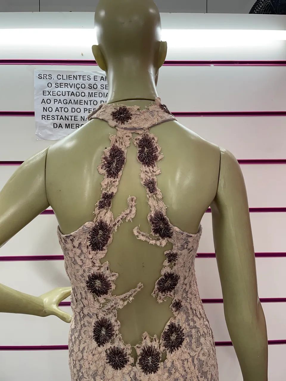 Vestido lindo longo Renda  - Foto 2