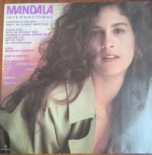 Disco vinil trilha sonora internacional de novela 'Mandala'