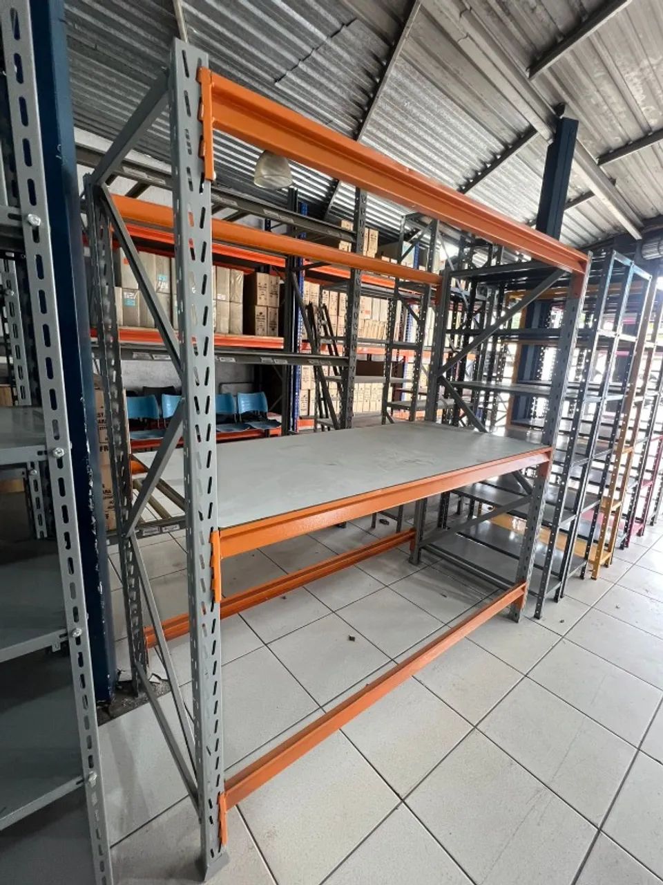 Mini Porta Pallet De Aço - Foto 2