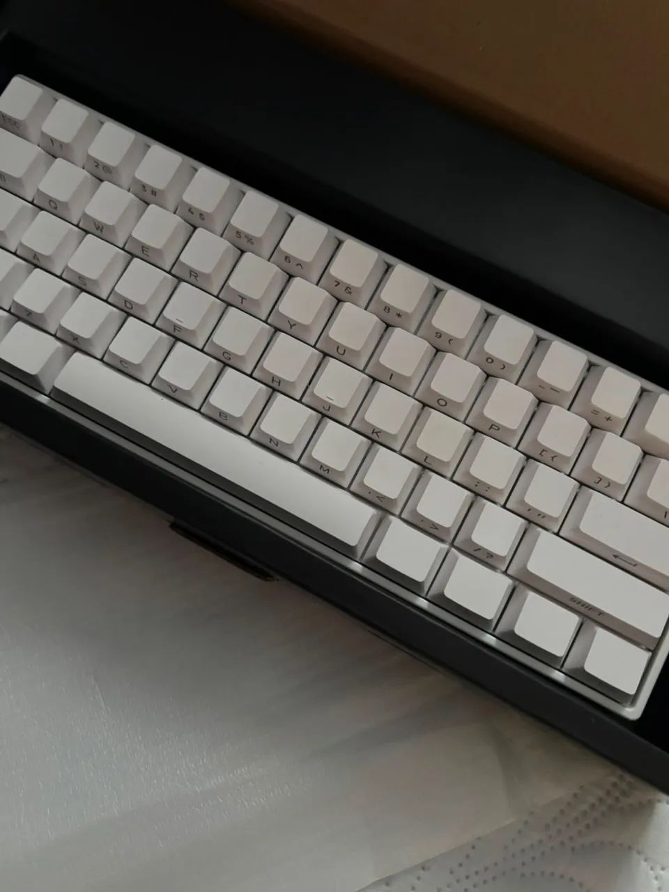 Teclado MonsGeek FUN60 Pro Branco - Foto 2