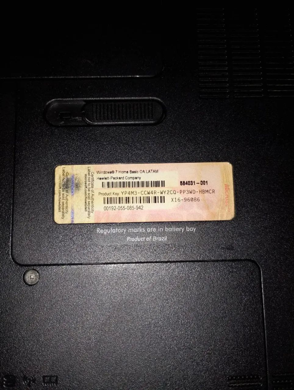 Notebook Windows 7 com mouse sem fio. - Foto 4