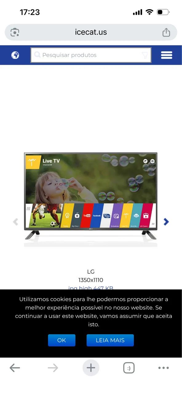 Smart TV Cinema 3D LED LG 42LF6500