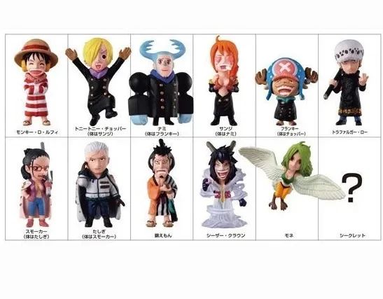 Set One Piece Collection Punk Hazard Shambles 12 figures Bandai