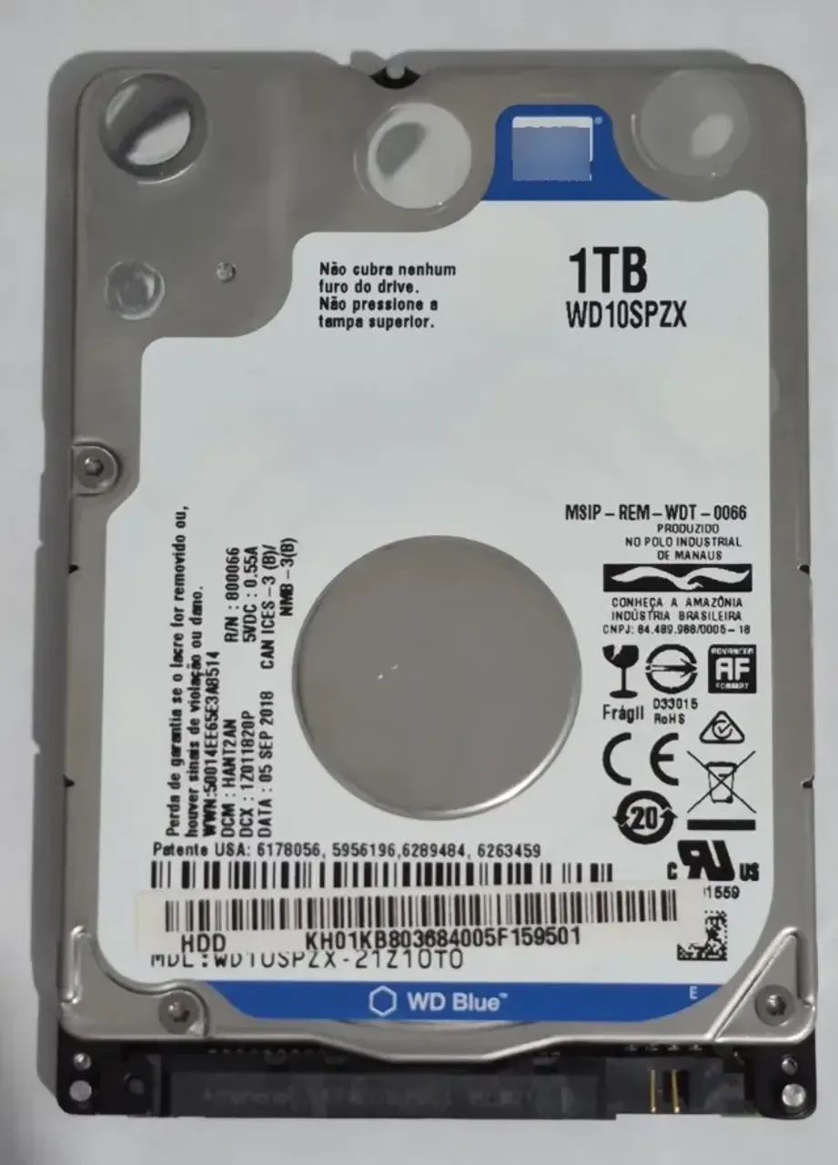 Hd Notebook 1 Tb Sata Interno - Foto 3