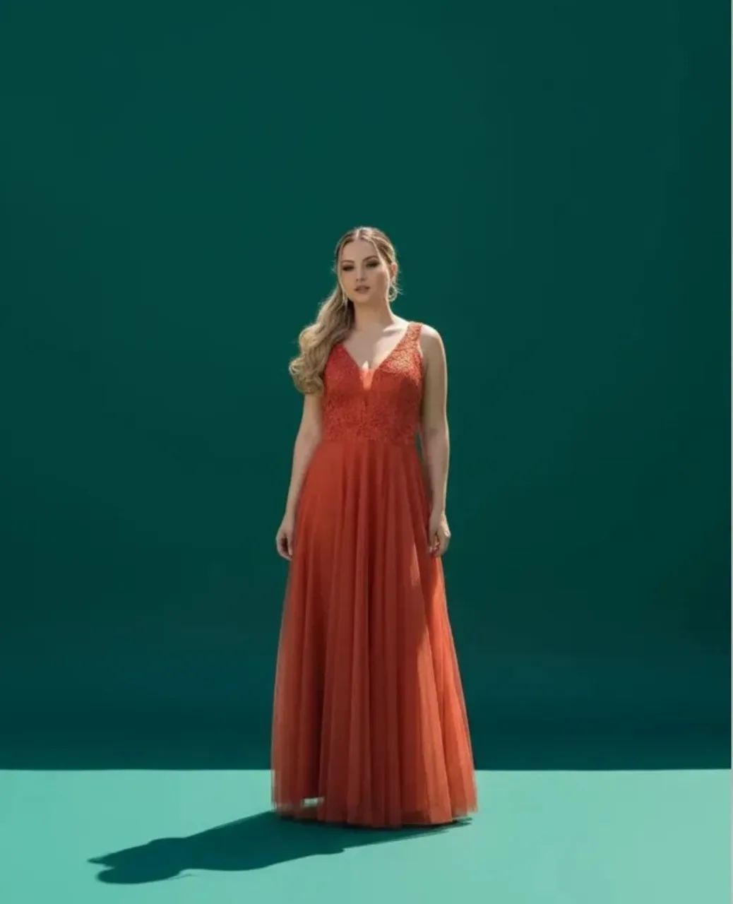 Vestido terracota  - Foto 3