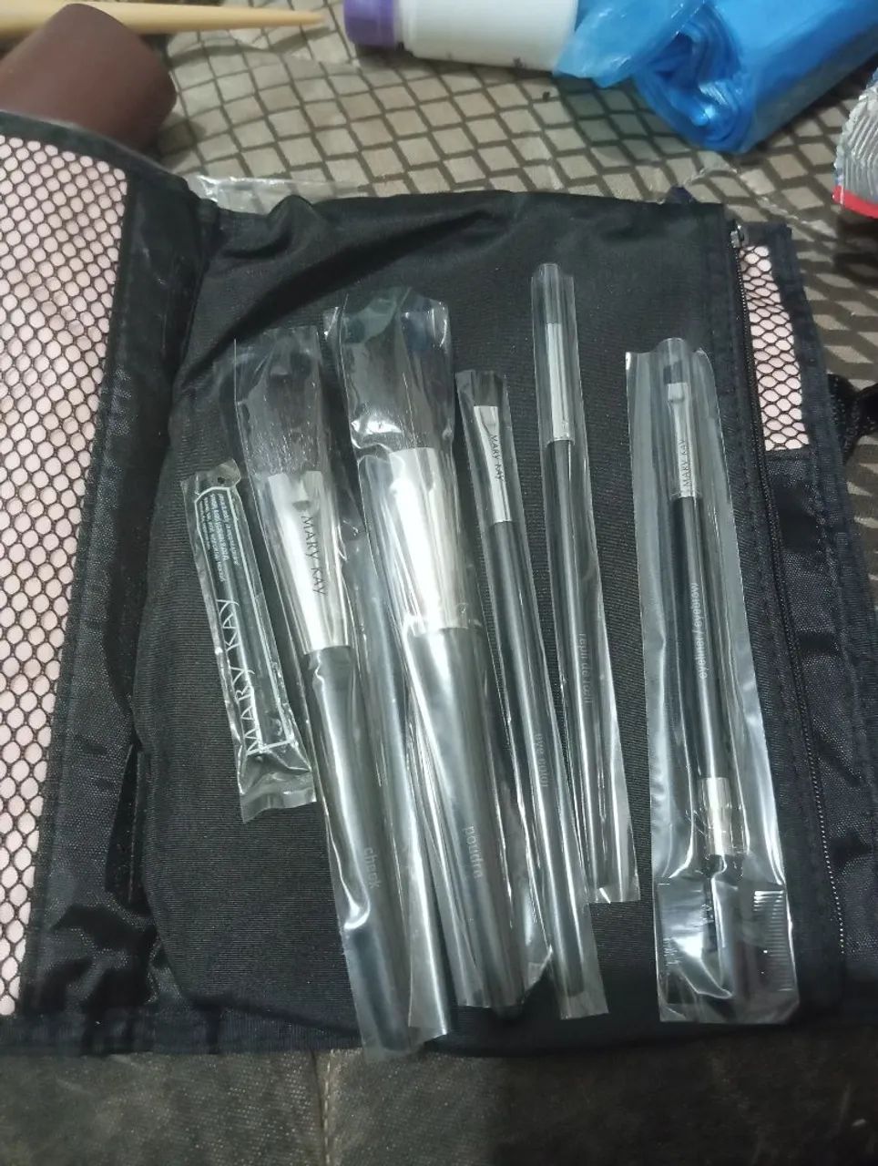 Kit de pincéis Mary Kay + bolsinha - Foto 4