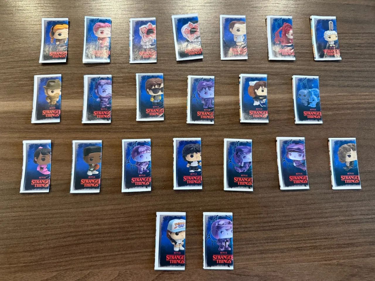 Encarte Stranger Things Coleção Importada 