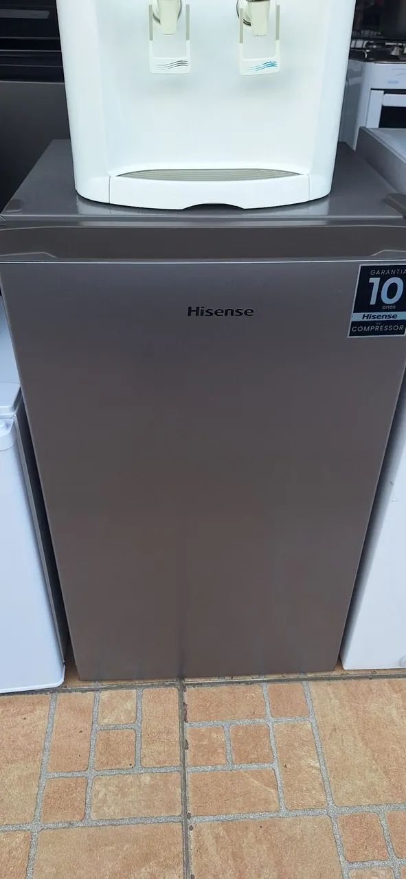 Frigobar Hisense inox