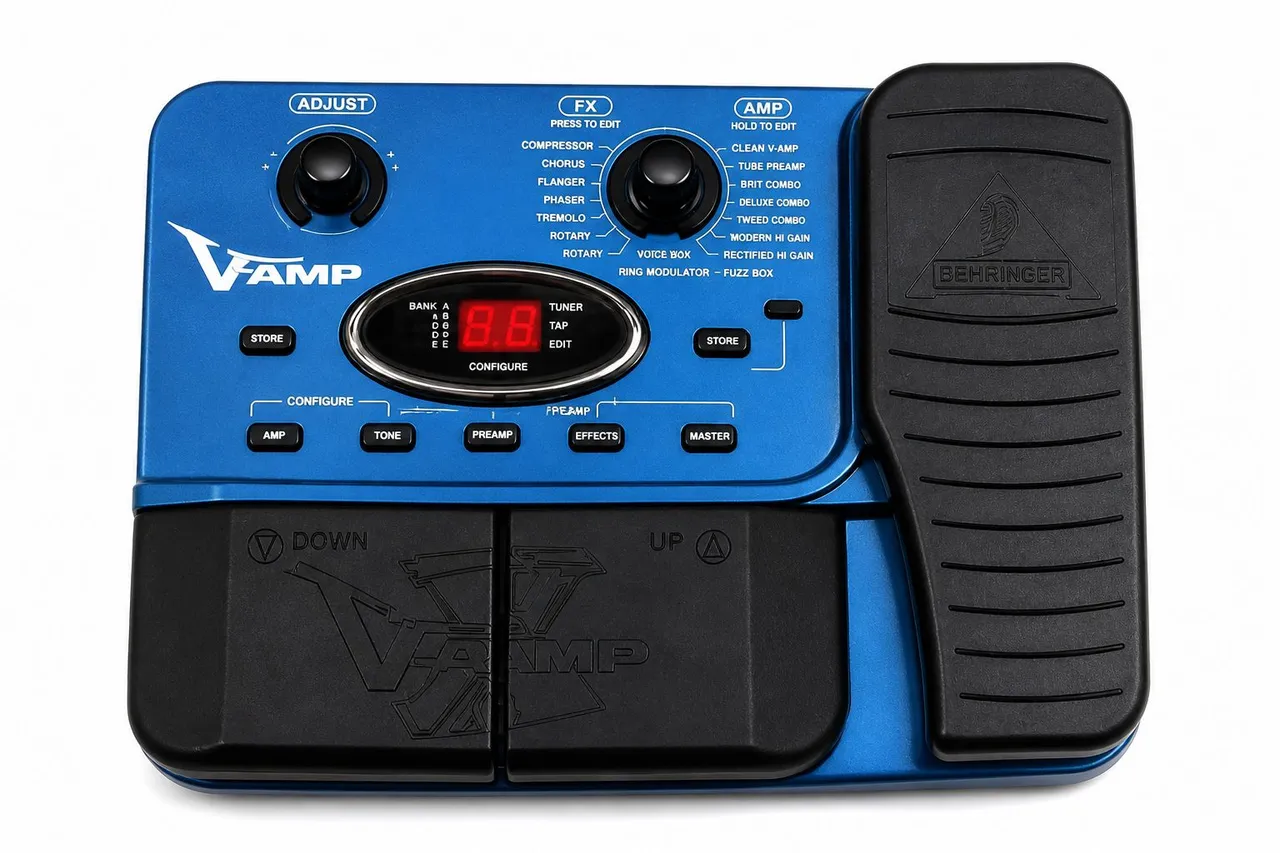 Mesa e interface Behringer Xenyx Q1002 USB com efeitos