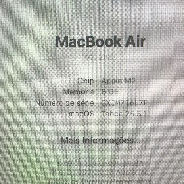 MACBOOK AIR M2 - 8GB/256GB - MIDNIGHT - Foto 4