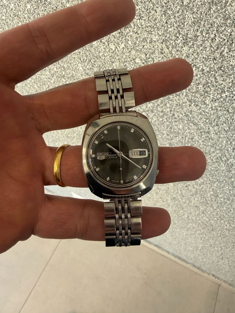 Relógio Vintage Seiko 5 Automático - Ref. 6119-7080