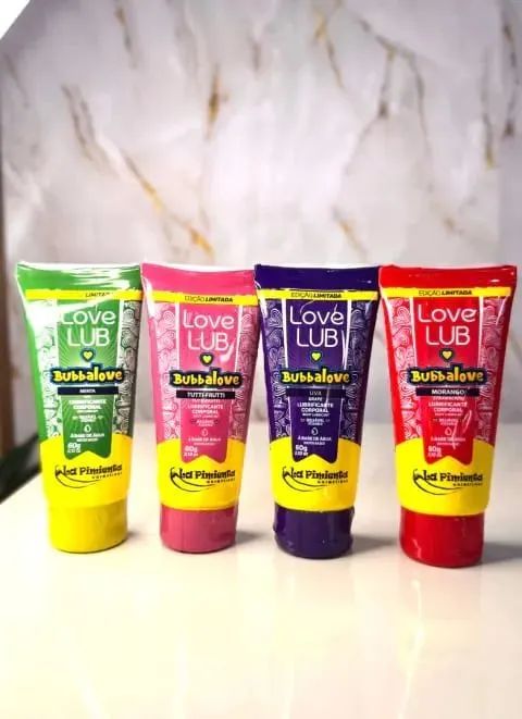 Lubrificante Íntimo BubbaLove Beijável 60g LaPimienta - Foto 2