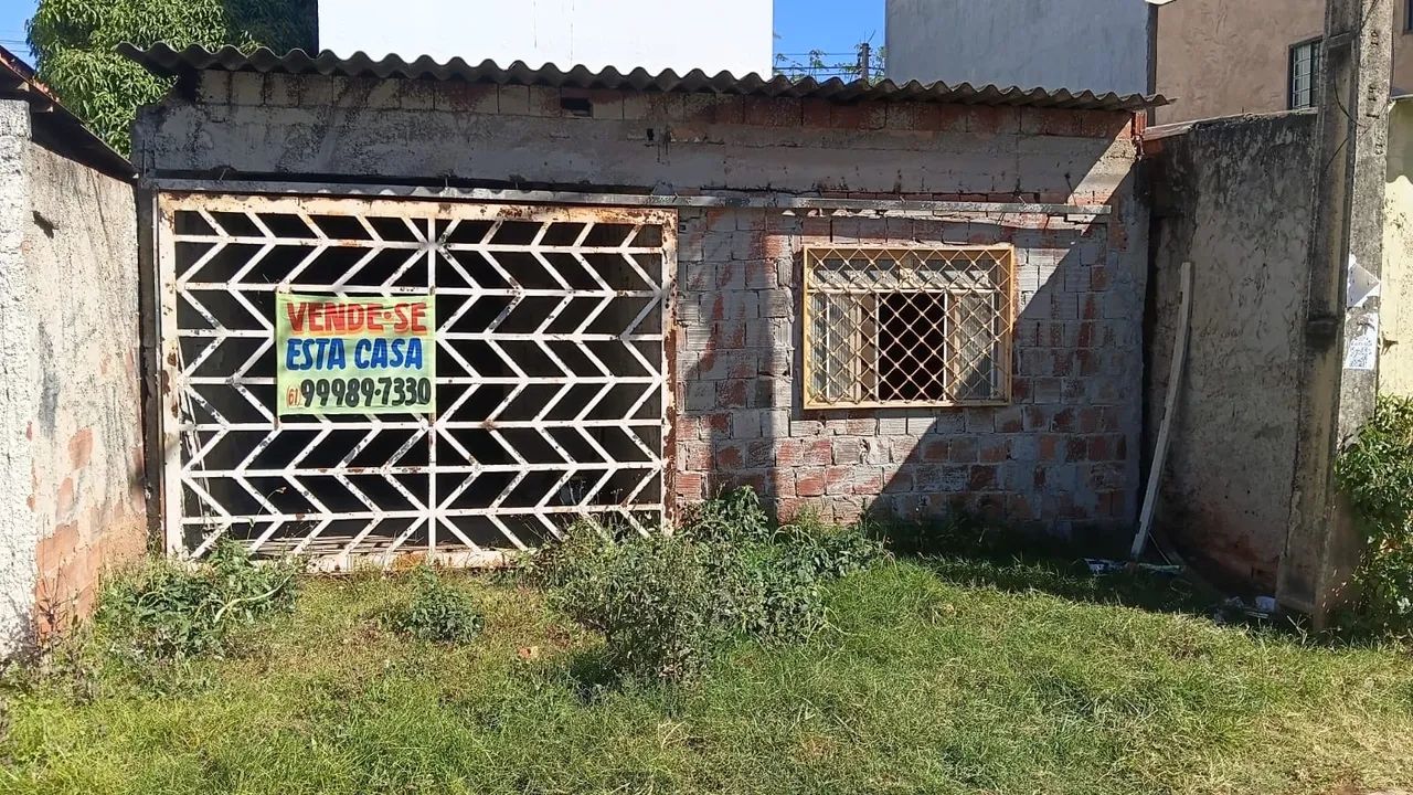Vende se casa falta acabamento 