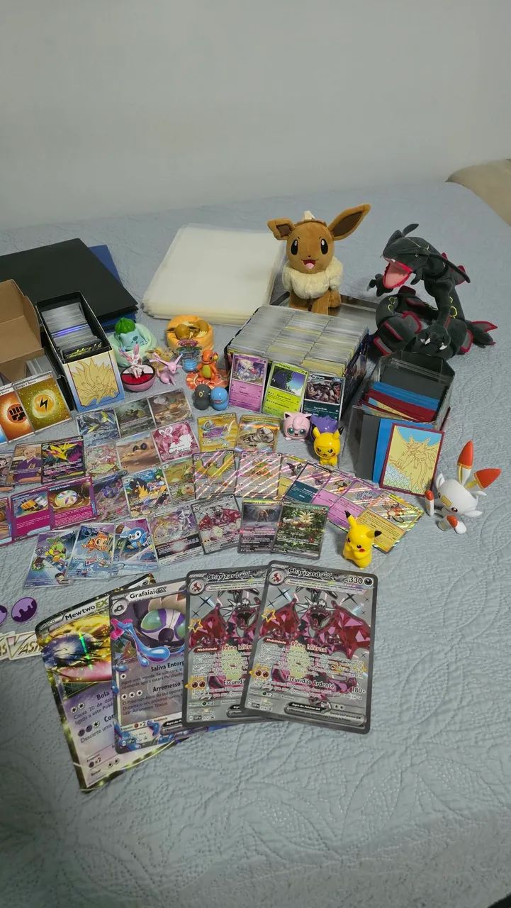 Coleção completa Pokémon Cartas + Brinquedos - Foto 2