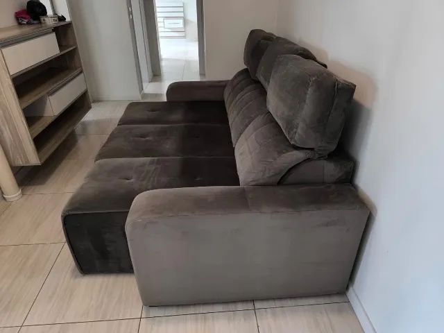 Sofá 3 lugares retrátil  - Foto 4