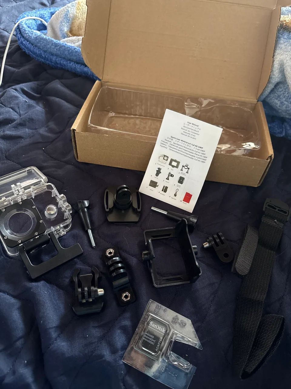 Câmera de Ação 4K à Prova d?Água + Acessórios - Foto 2