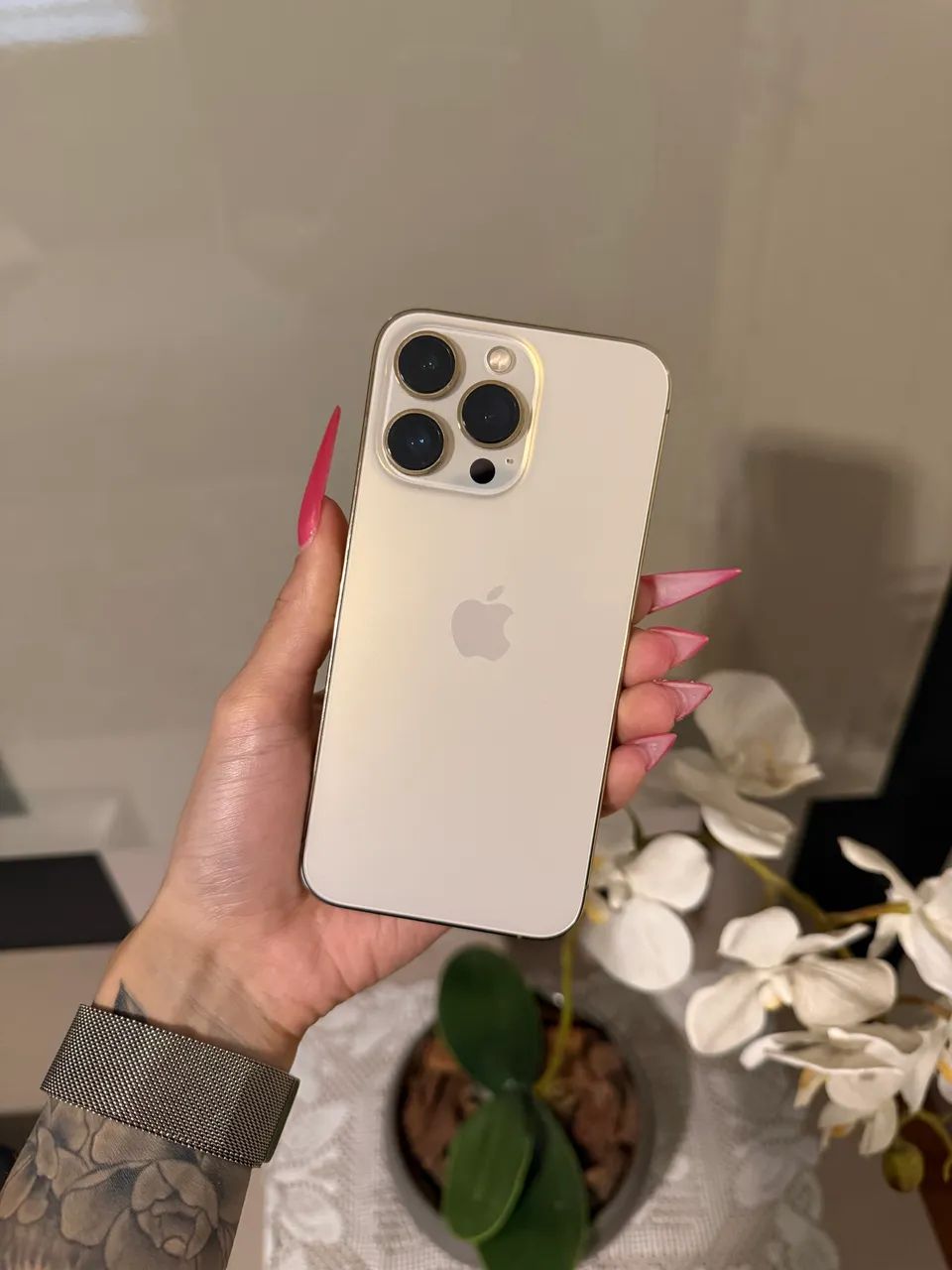 iPhone 13 Pro Max Gold IMPECÁVEL 