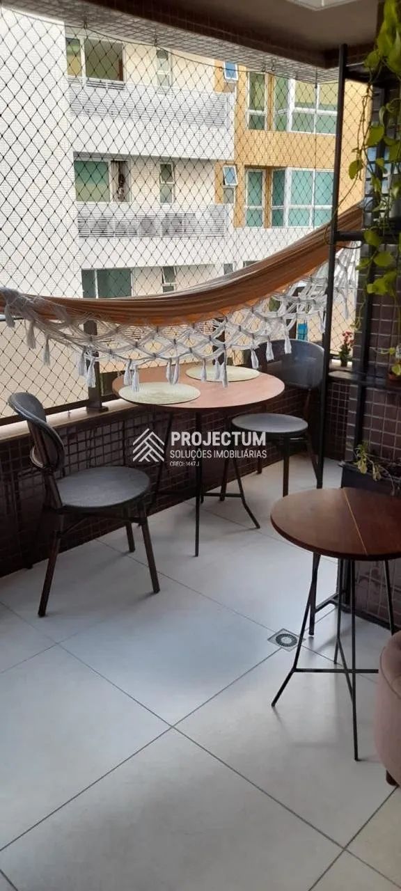 APARTAMENTO MOBILIADO PARA ALUGAR, 3 QUARTOS, 127m2, INTERMARES, JOÃO PESSOA-PB - Foto 3