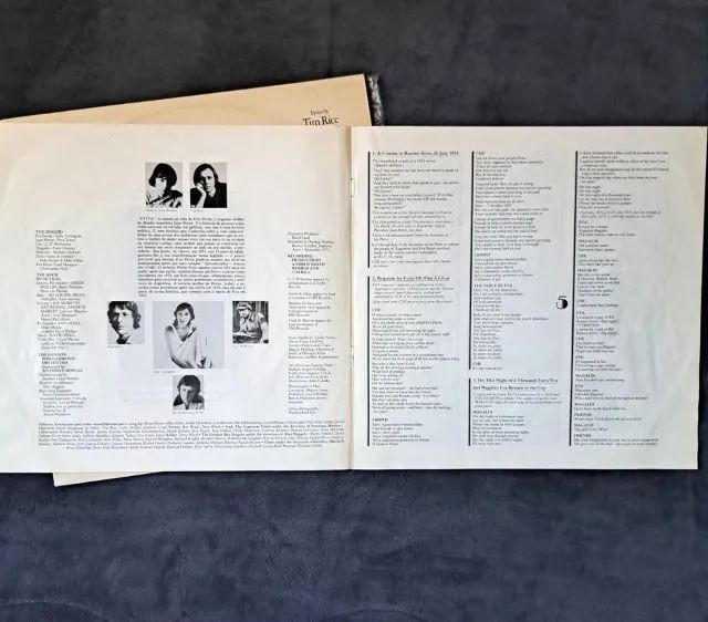 Evita - ópera pop - LP duplo65675282494849124