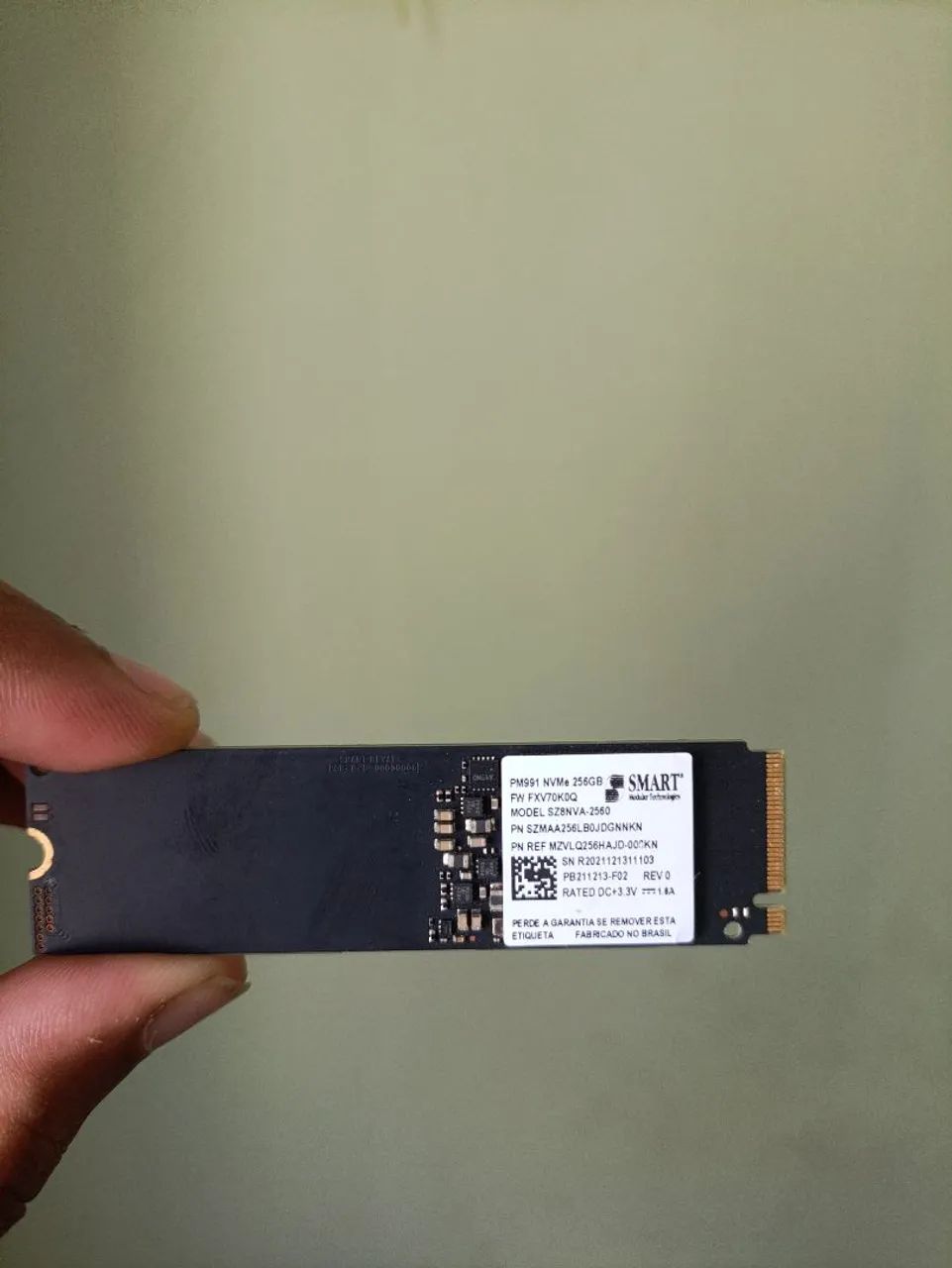 Nvme 256GB Samsung 