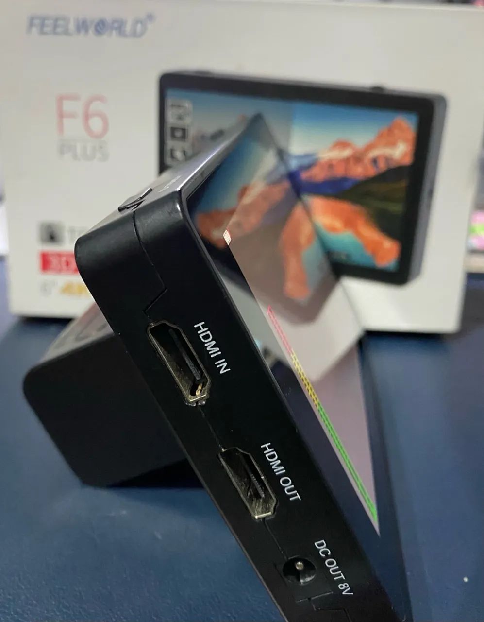 Monitor de vídeo hdmi F6 Plus Feelword  - Foto 3