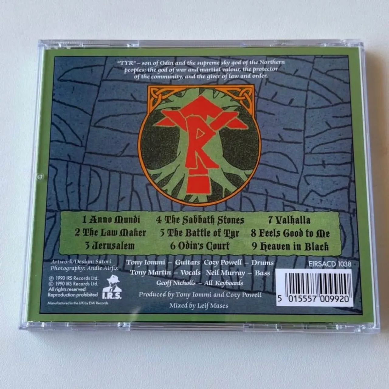 Black Sabbath Tyr Cd Importado Original Inglaterra UK 1990 - Foto 3