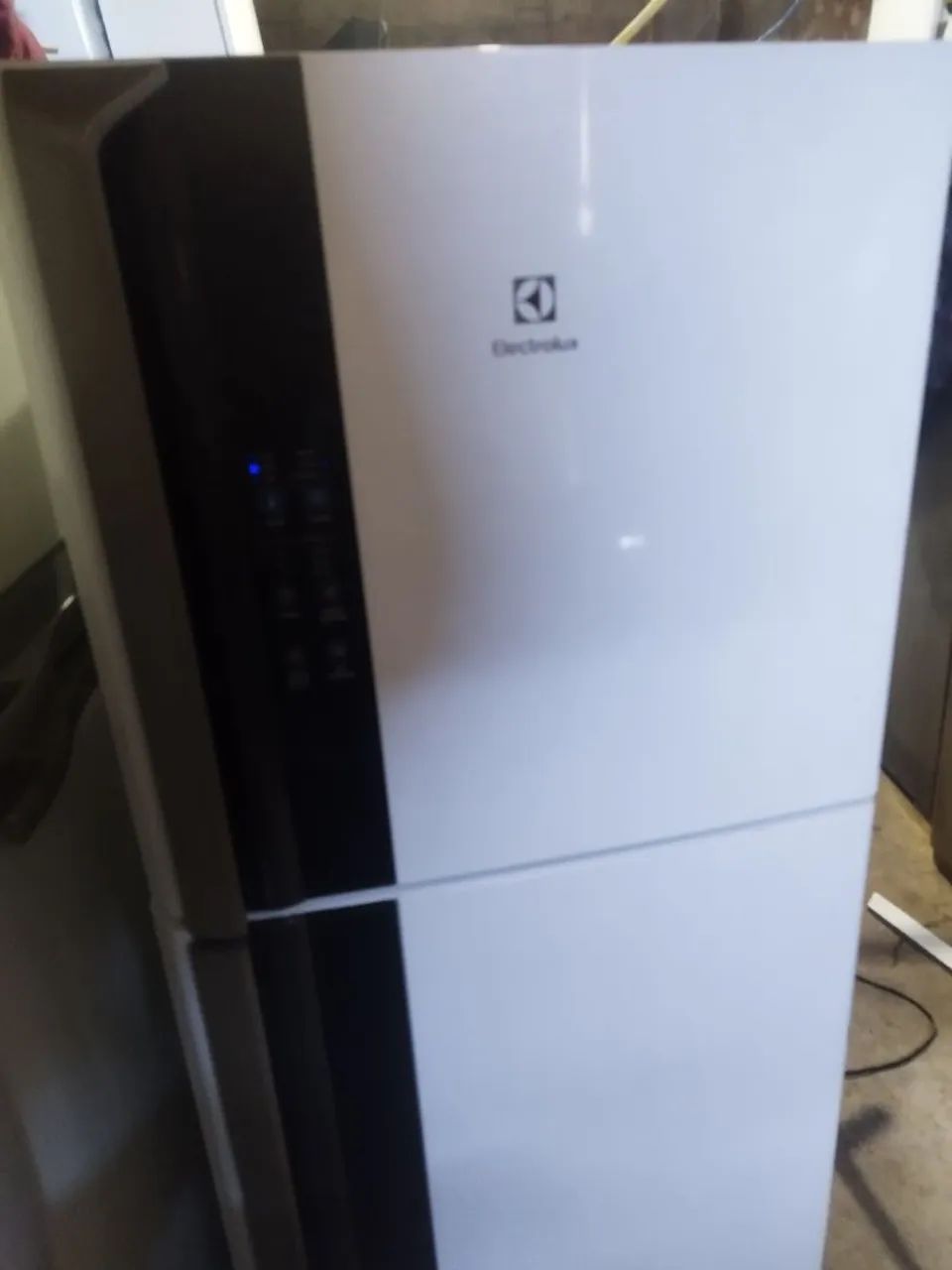 Geladeira Electrolux Frost Free duplex completa painel digital Blue touch Modelo Novo !