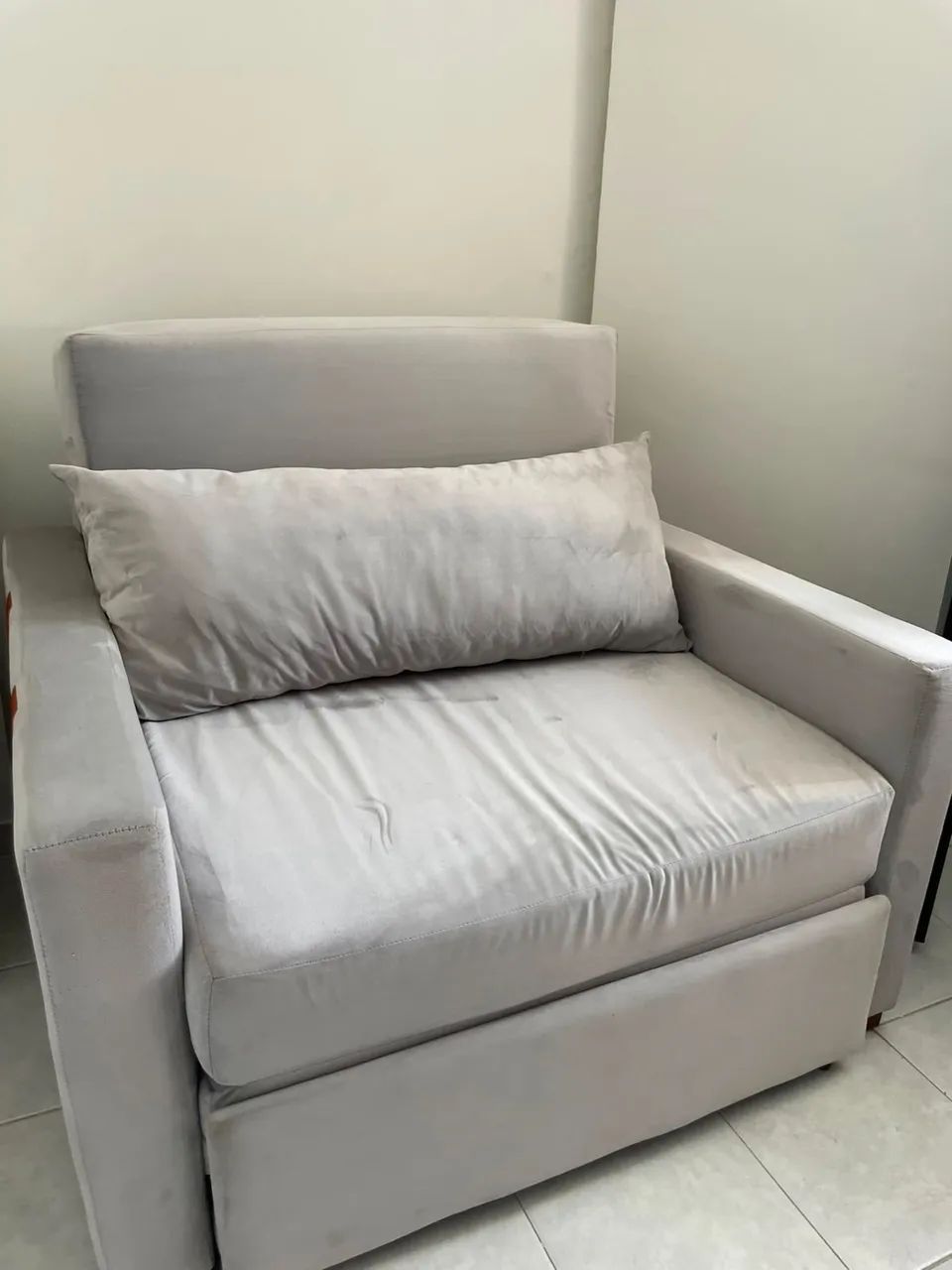 Poltrona cama um lugar muito confortável  - Foto 2