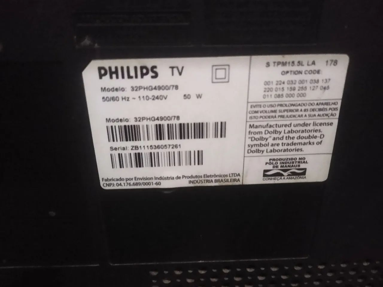 TV Philips 32" de LED  - Foto 4