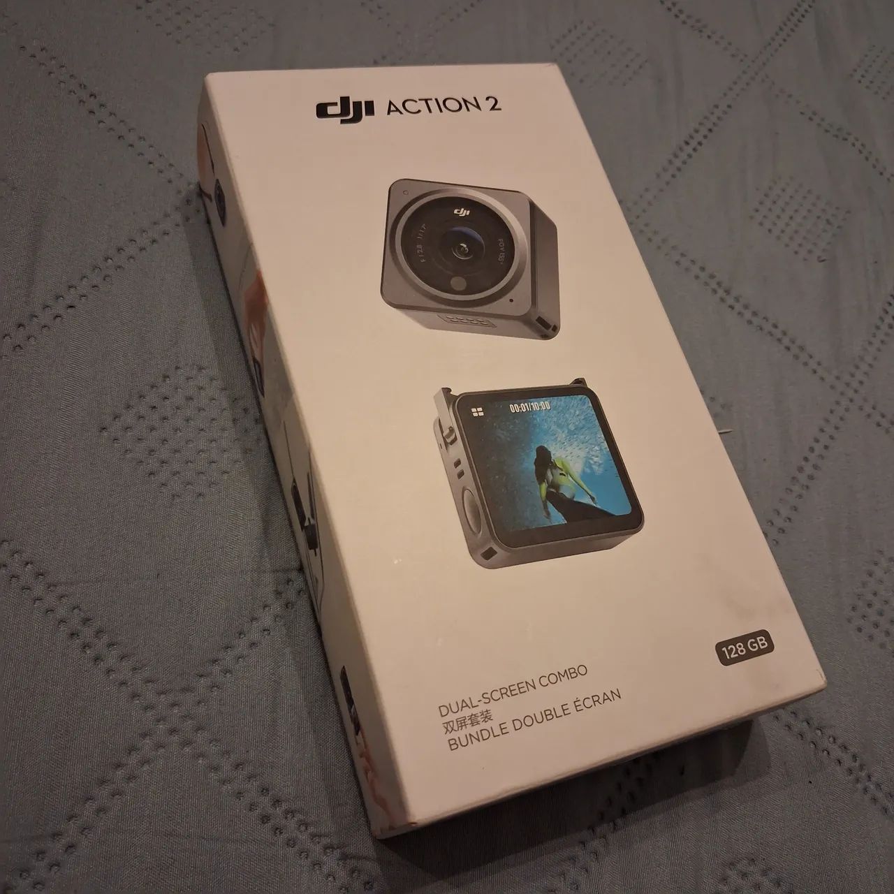Câmera Dji Action 2 Dual Screen 128gb - Câmeras e Filmadoras
