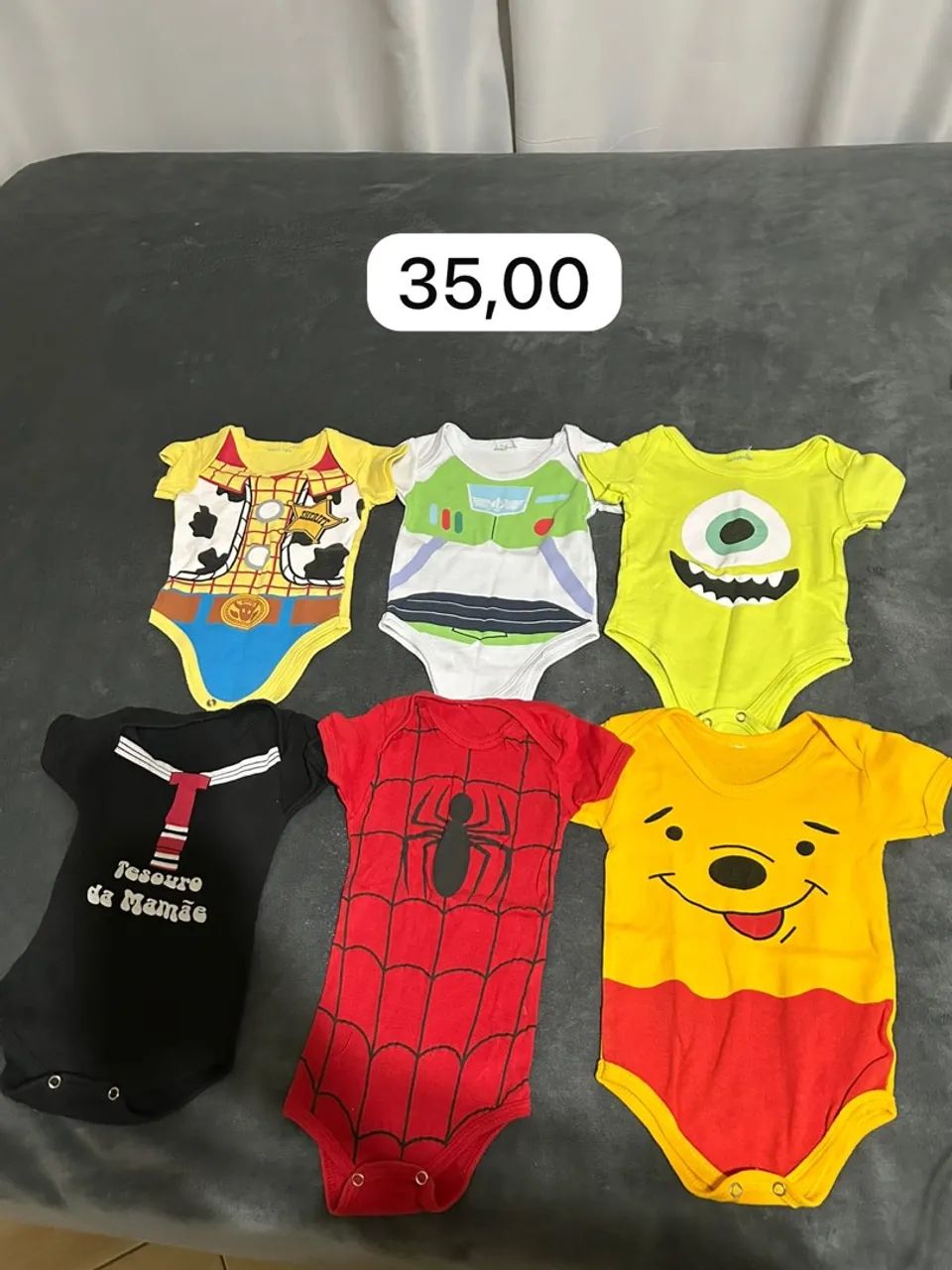 Lote Roupinhas de bebê com várias peças Carters - Foto 5