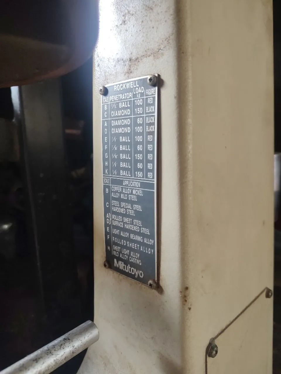 Durômetro Analógico Mitutoyo  - Foto 5