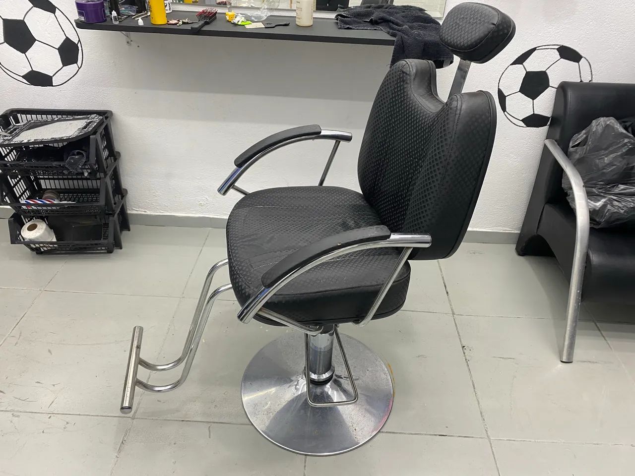 Cadeira de barbearia  - Foto 4