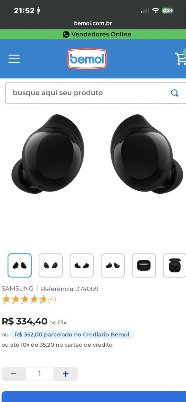Fone de ouvidos  - Foto 4