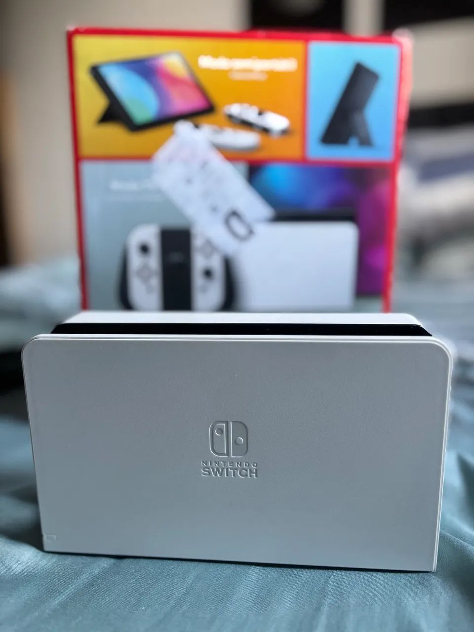 Nintendo Switch OLED 64gb Completo - Foto 3