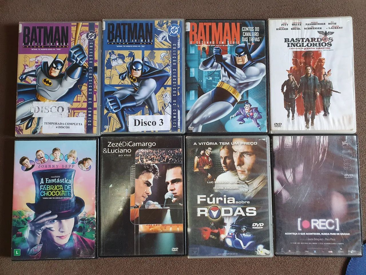 Blu-Rays e DVD's