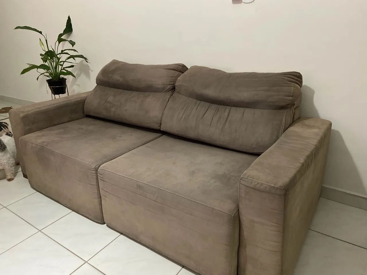 VENDO SOFÁ RETRÁTIL E RECLINÁVEL - Foto 4