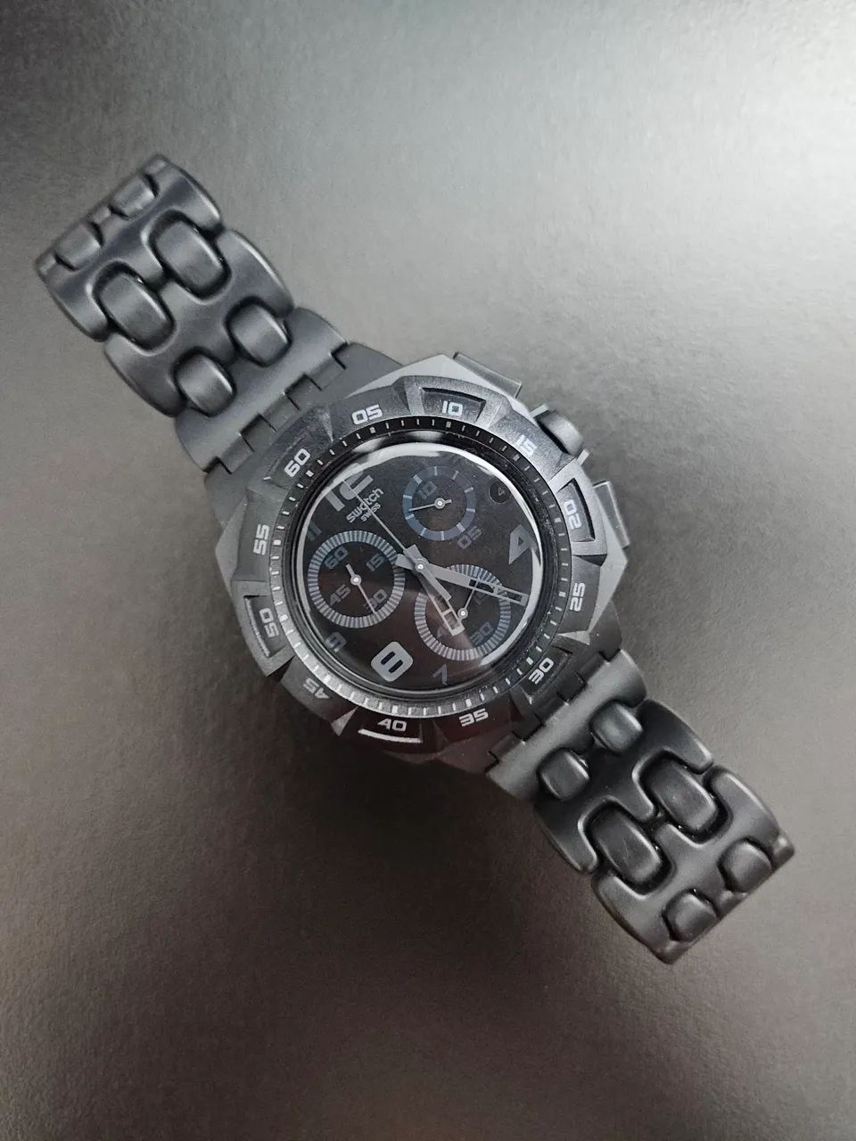 Relógio Swatch Black Dunes Grey SUIB413