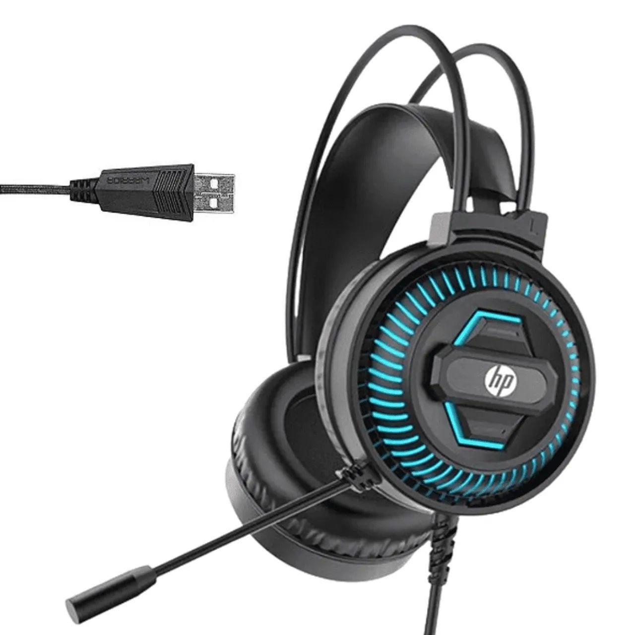 Headset Gamer HP DHE-8001U USB - Foto 3