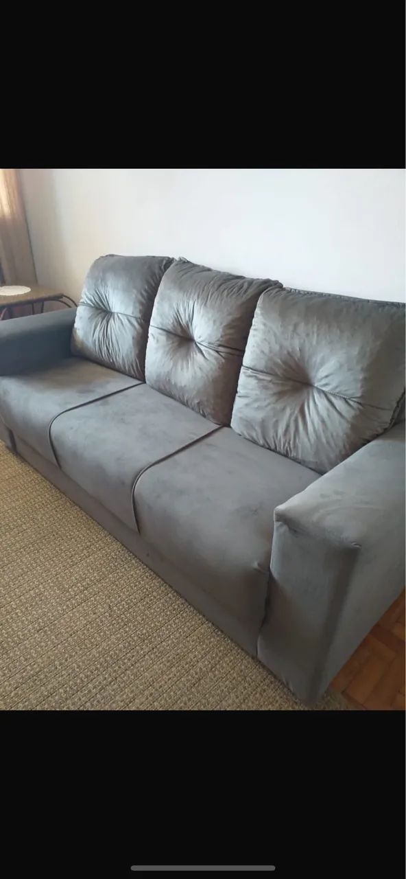 Sofá seminovo 3 meses de uso 2 e 3 lugares - Foto 2