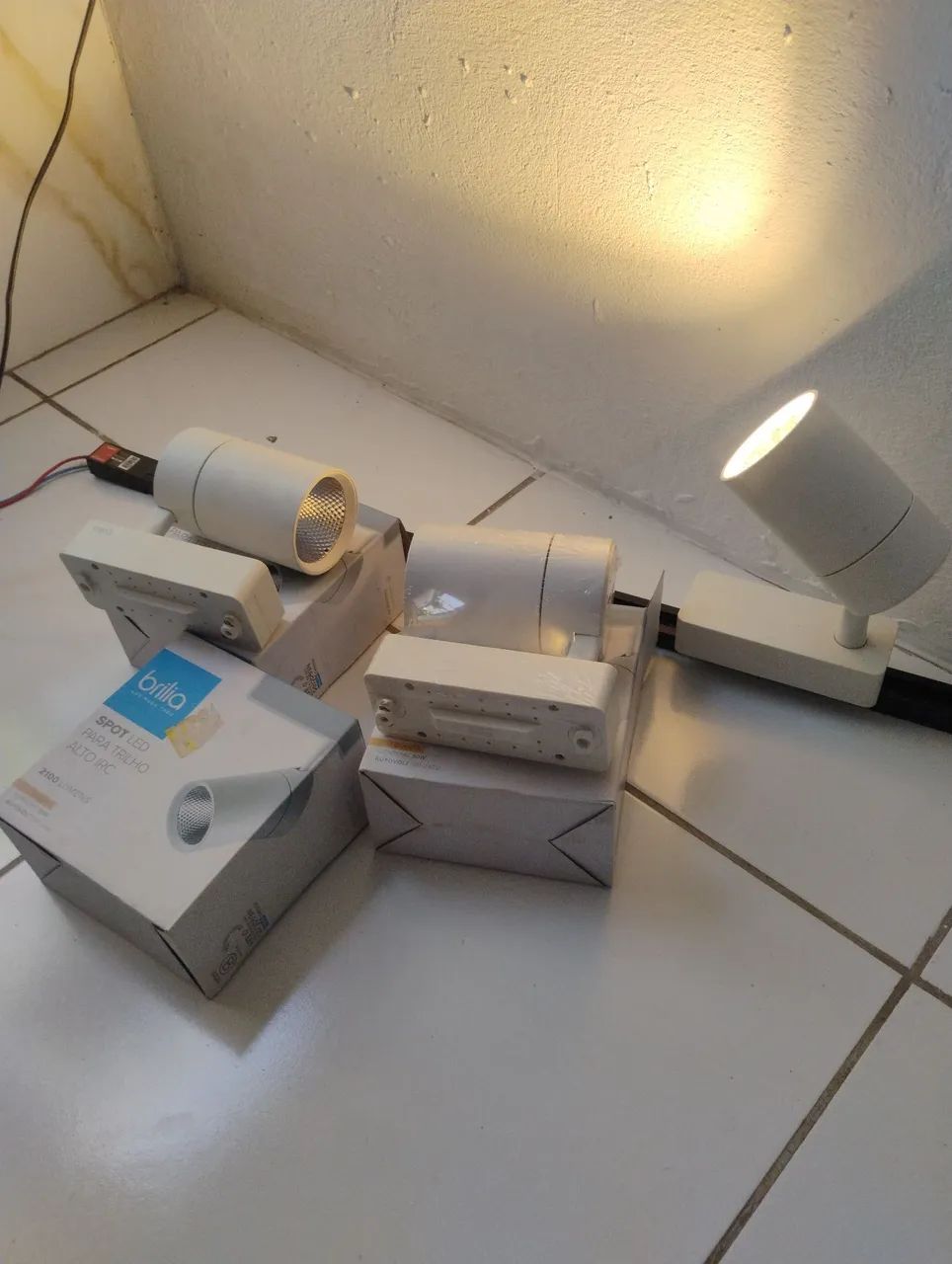 3 Luminárias de Led