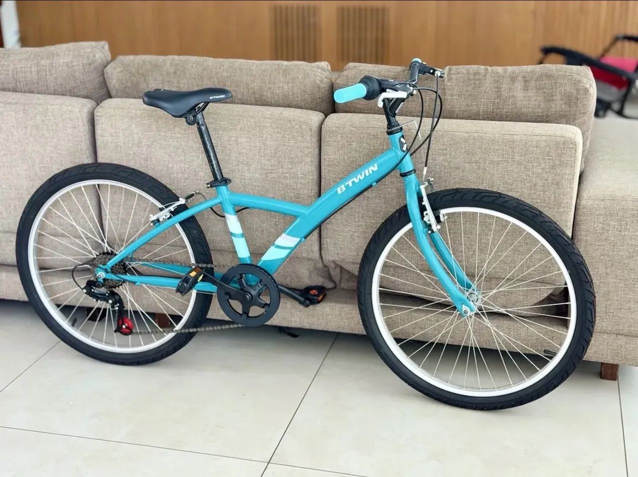 Bicicleta B'twin - Aro 24 - 7 Marchas (Usado)
