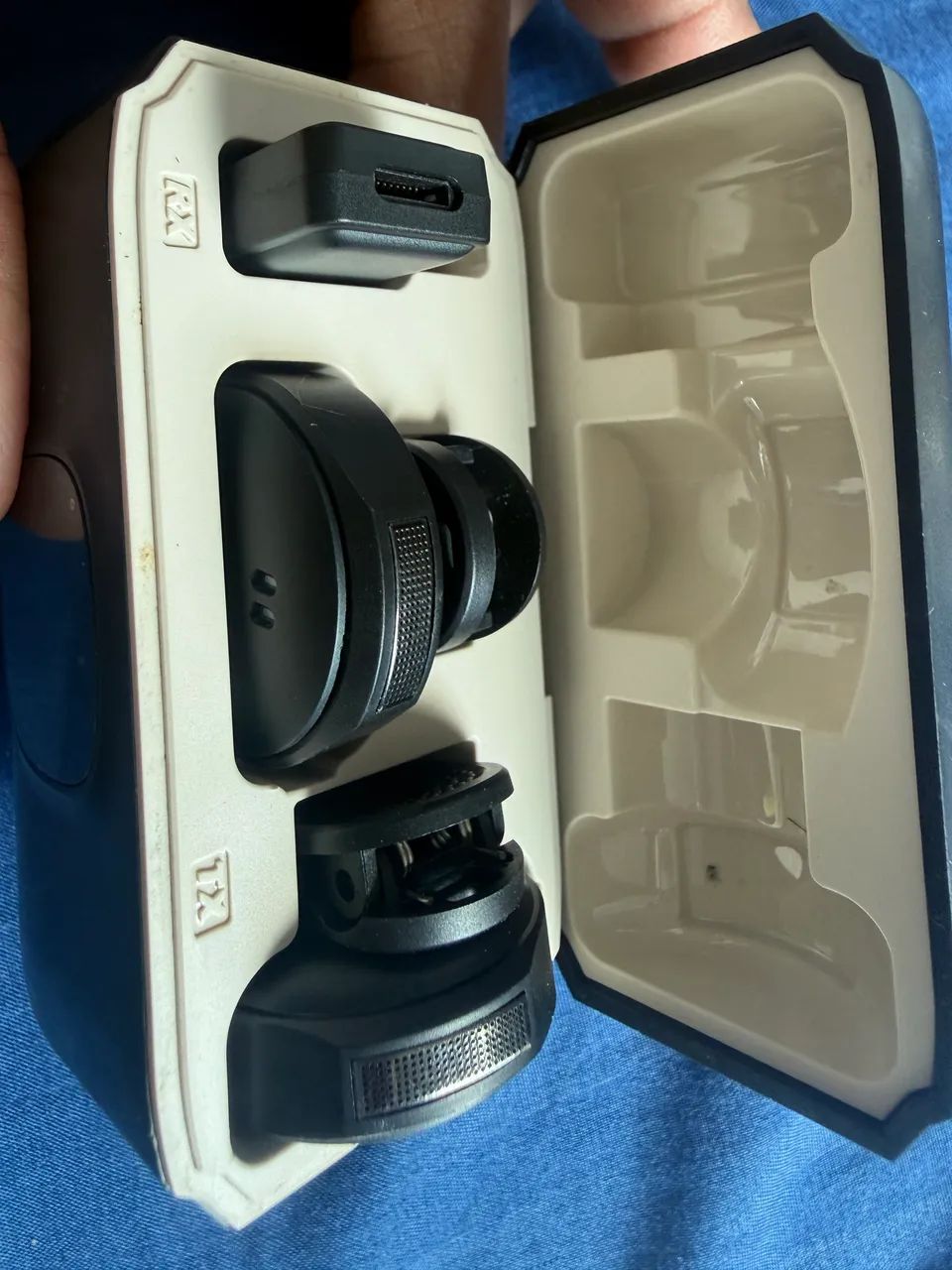 Mini Microfone sem fio De Lapela  mic Ruído Gravação de víde Para iPhone Android    - Foto 2