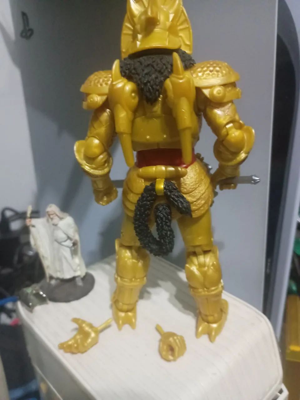 Mighty morphin Power Rangers goldar boneco figura hasbro - Foto 2