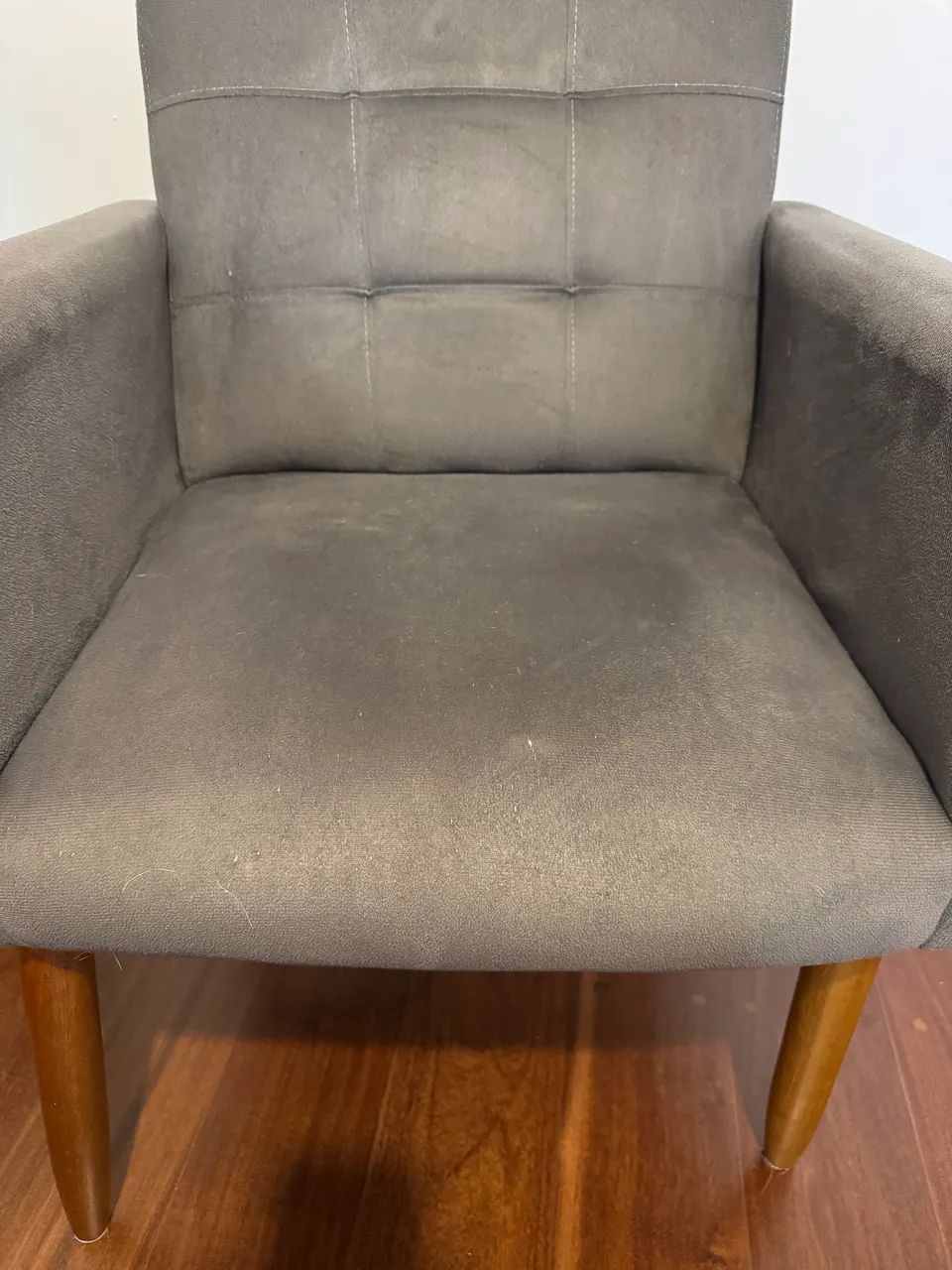 Poltronas decorativas cinza - Foto 4