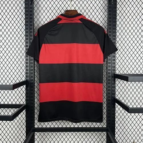 Camisa Flamengo Adidas Preta e Vermelha - Nova - Foto 3