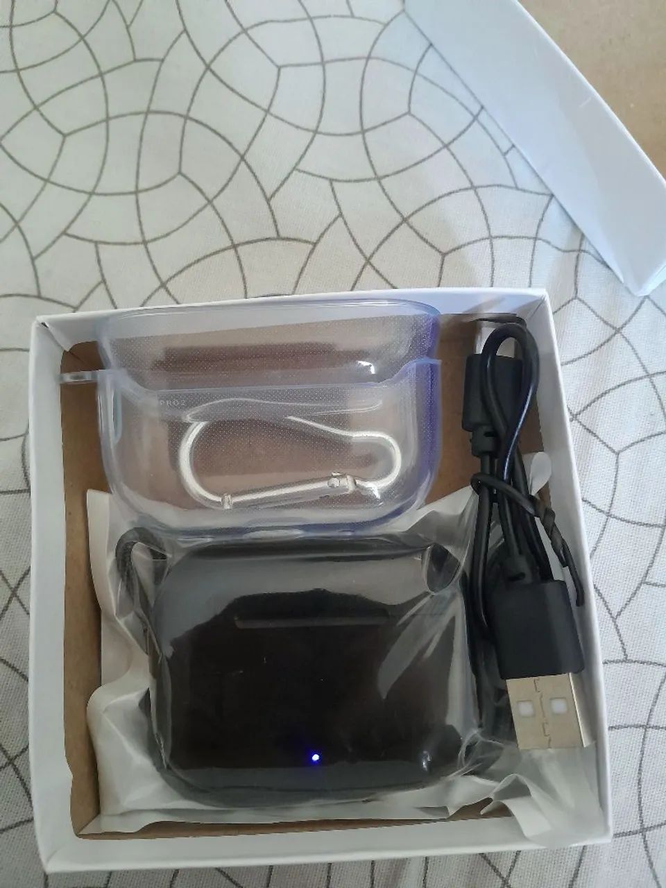 mFone De ouvido Tws Bluetooth 5.3 Preto - Foto 2