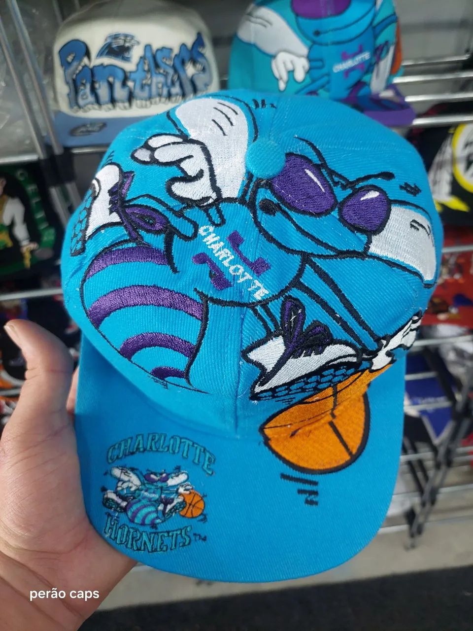 Boné Charlotte Hornets big logo 