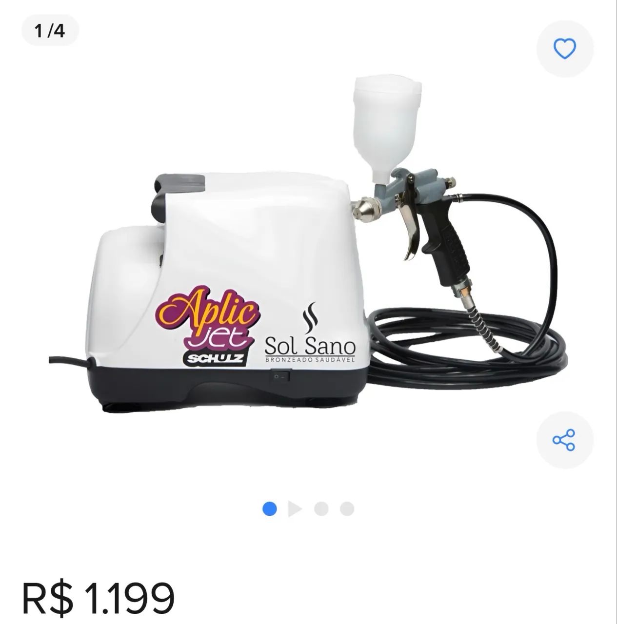 Jato de bronzeamento artificial  - Foto 5