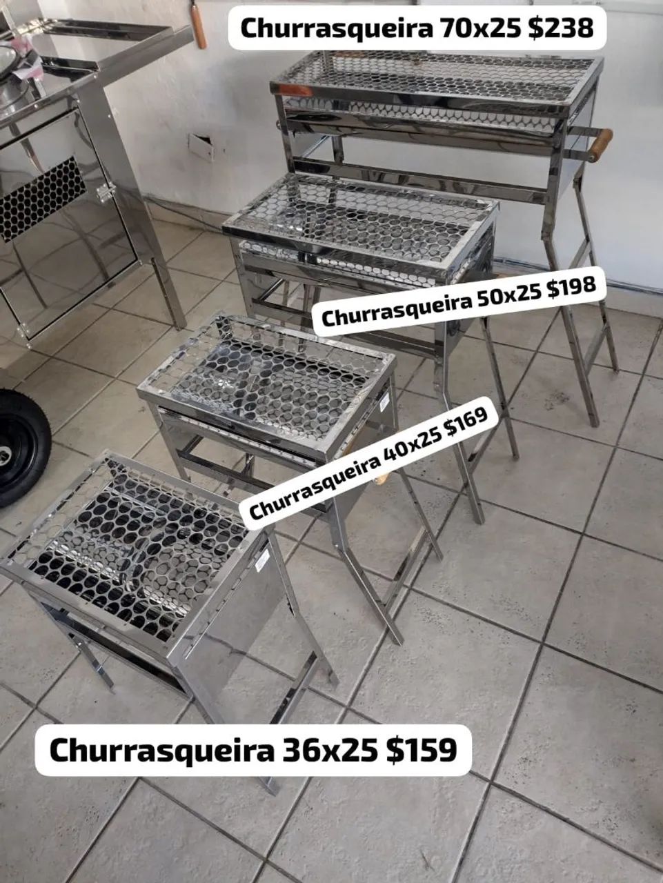 Churrasqueiras inox  - Foto 2